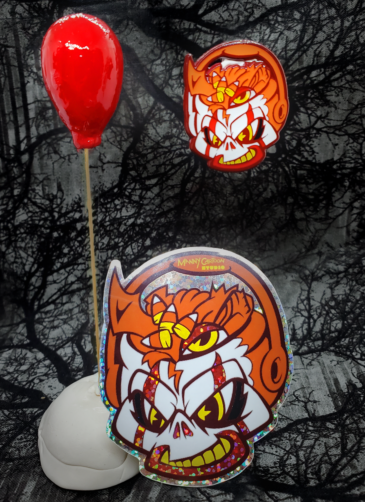 ハット THE GREATEST Candy Bucket KS1291 Vintage Halloween Jack O Lantern Pumpkin Candy Bucket
