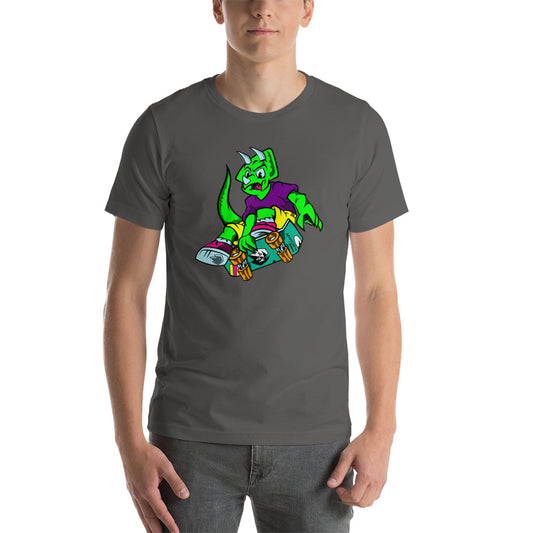 Xtreame-O-Saurus Triceratops Skater T shirt