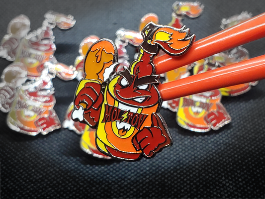 Get Spicy GLOW Pin and Sticker Packet
