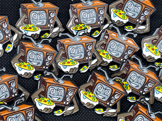 GLOW IN THE DARK TV and Cereal _Classic Colorway