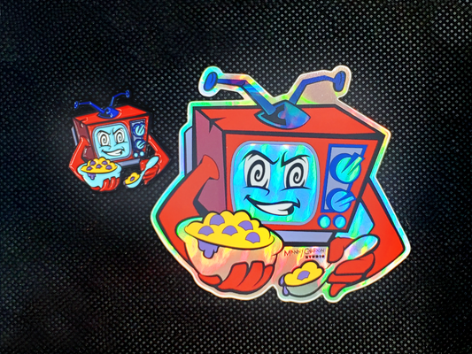 GLOW IN THE DARK TV and Cereal _Prime Colorway