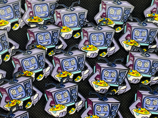 GLOW IN THE DARK TV and Cereal _Springfield Colorway