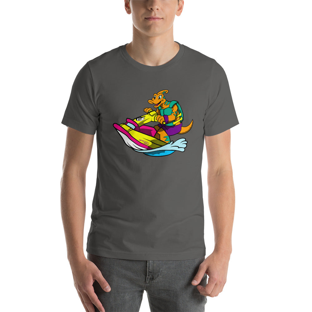 Xtreame-O-Saurus Duck Bill Jetski T shirt – Manny Cartoon Studio